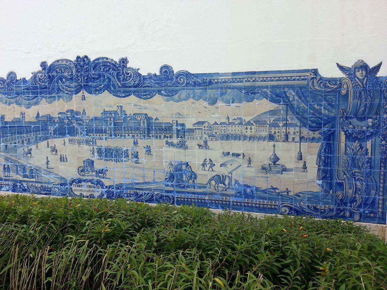 lisbon portugal tiles free photo