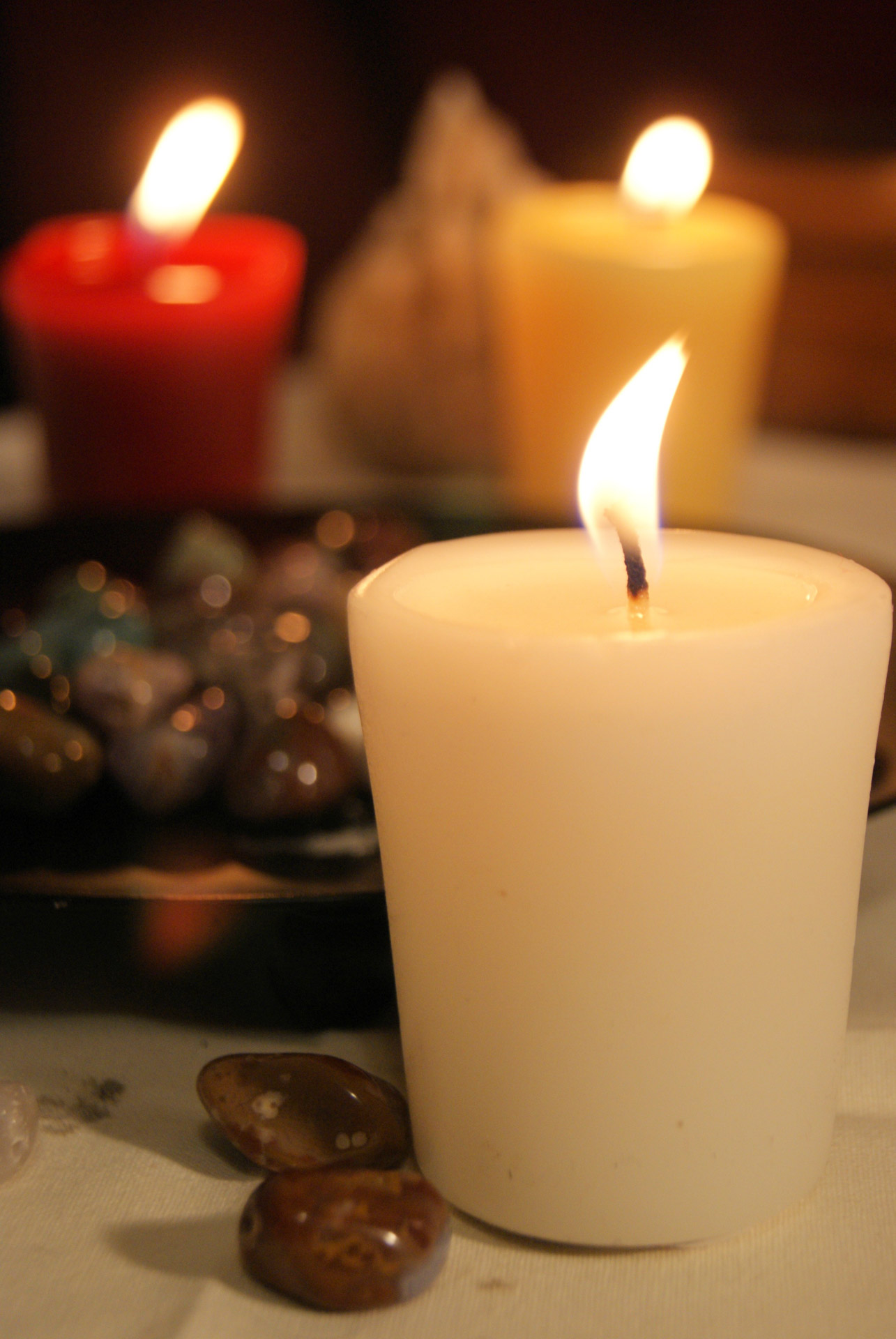 candles fire wicca free photo