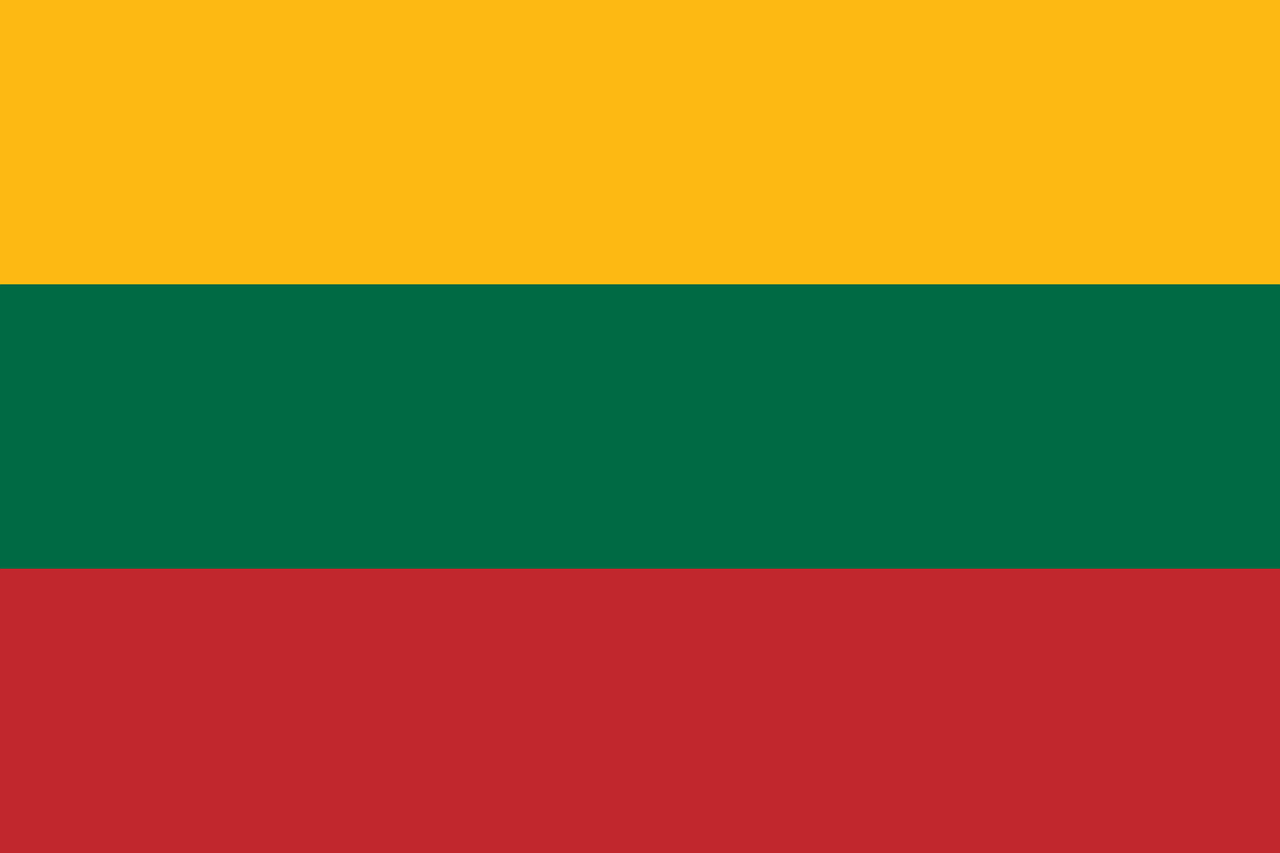 lithuania flag national flag free photo