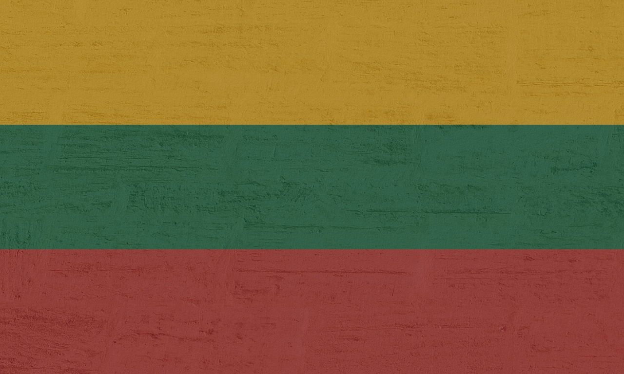 lithuania flag international free photo