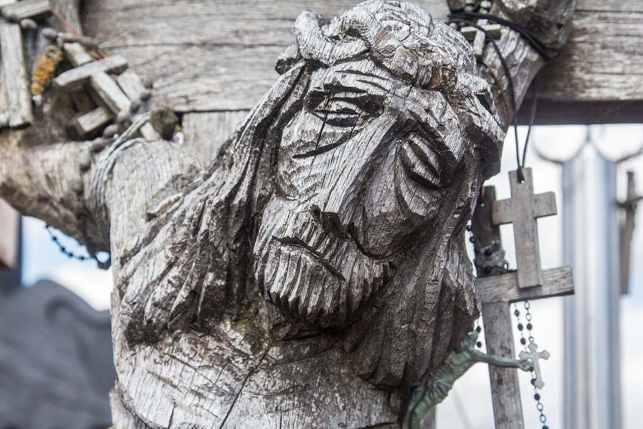 lithuania siauliai mountain of crosses free photo