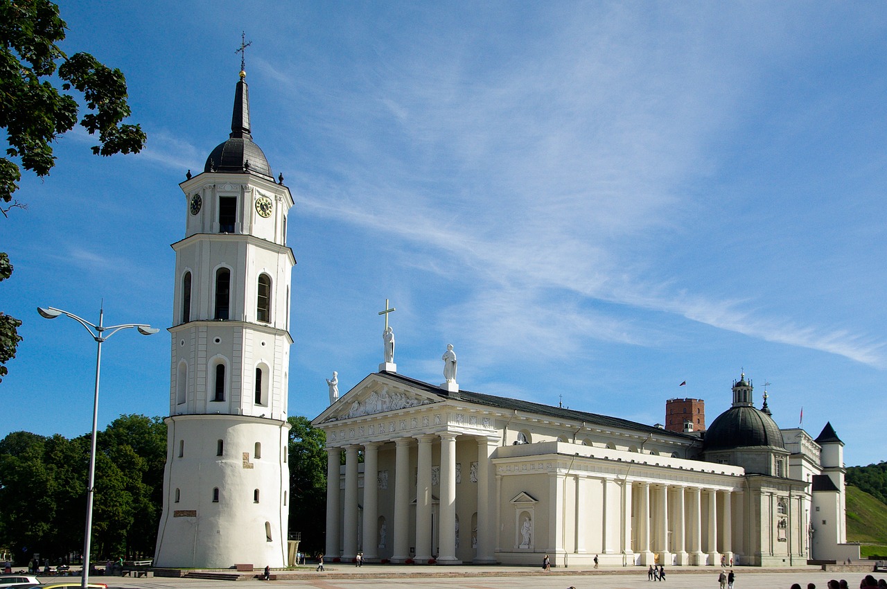 lithuania vilnius cathedral free photo