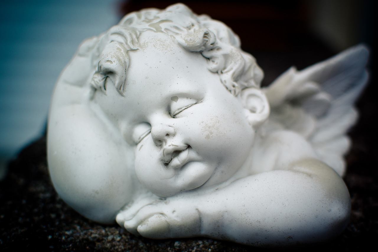 little angel figure cherub free photo
