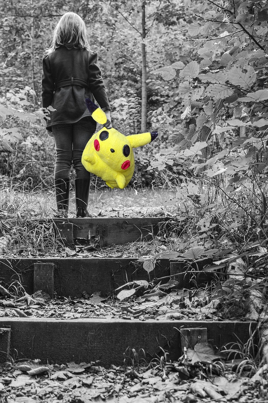 little girl pokemon pikachu free photo