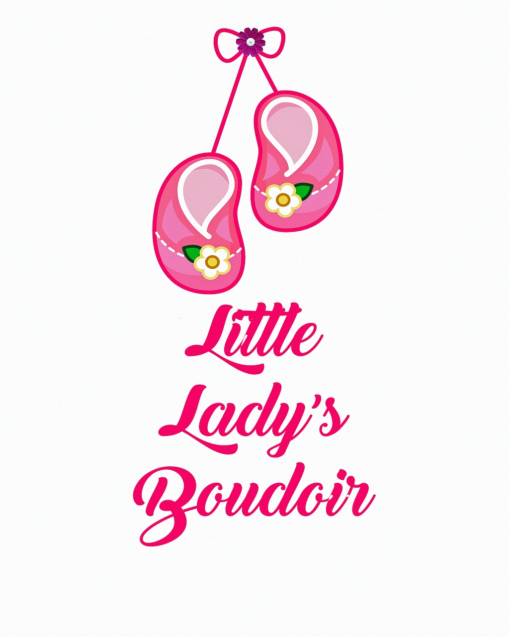 little girl sign  little lady's boudoir  baby shoes free photo