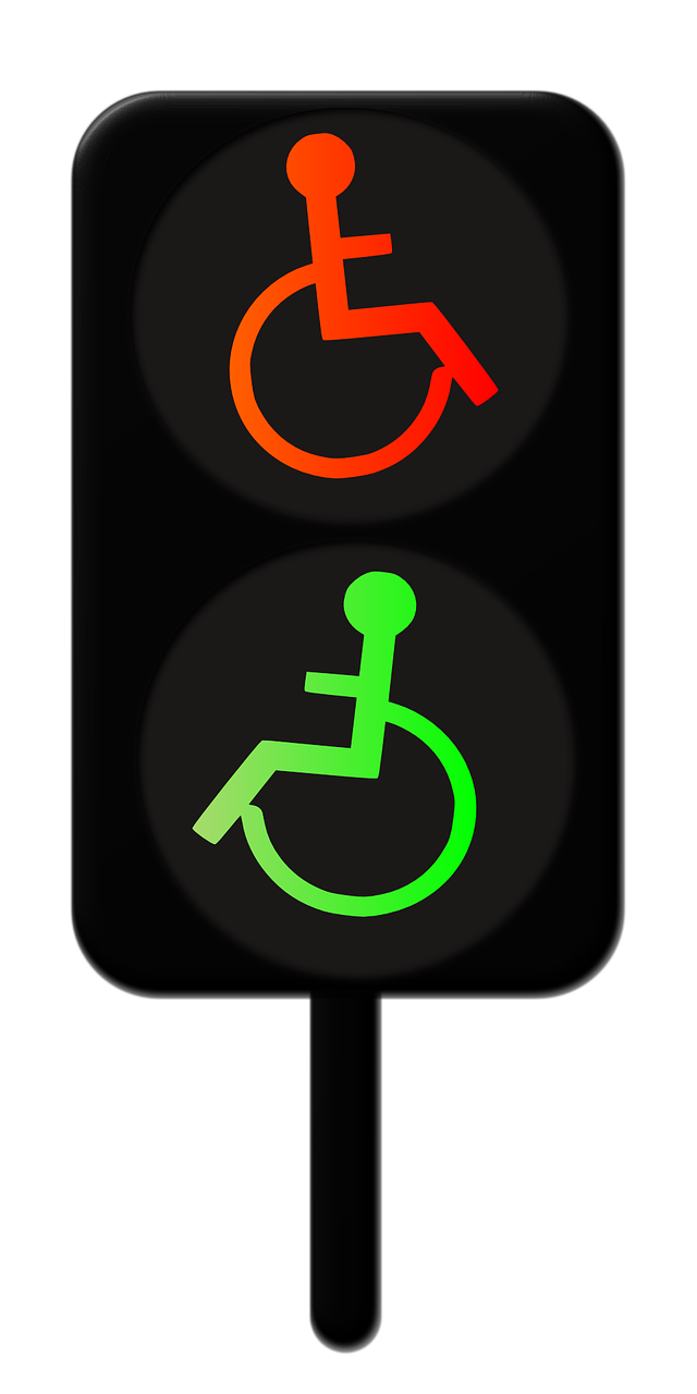 little green man disabled wheelchair free photo