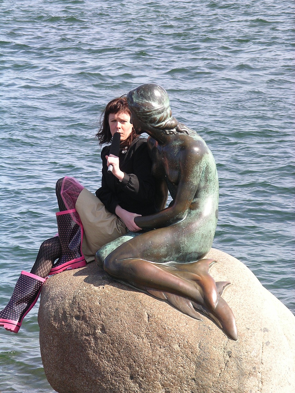 little mermaid den lille havfrue copenhagen free photo