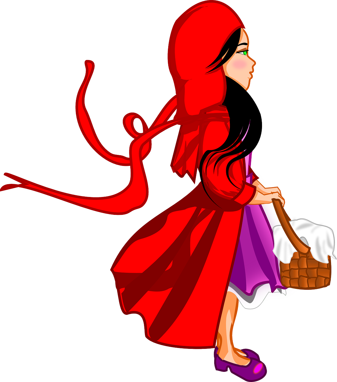 little red riding hood fairytale cap free photo