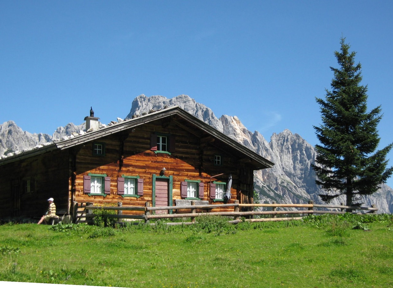 litzlalm  alpine hut free pictures free photo