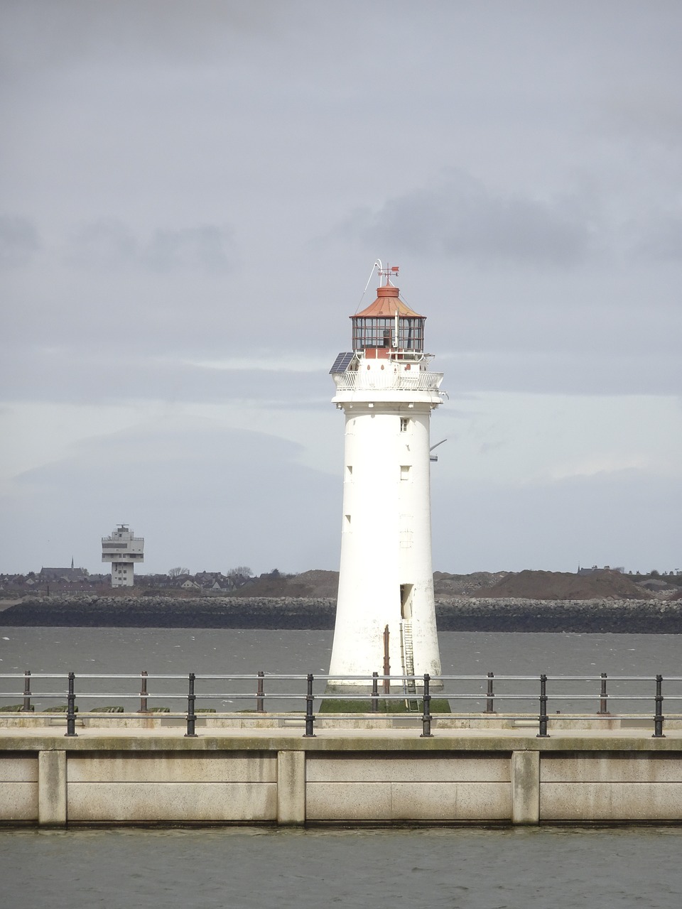 liverpool lighthouse sea free photo