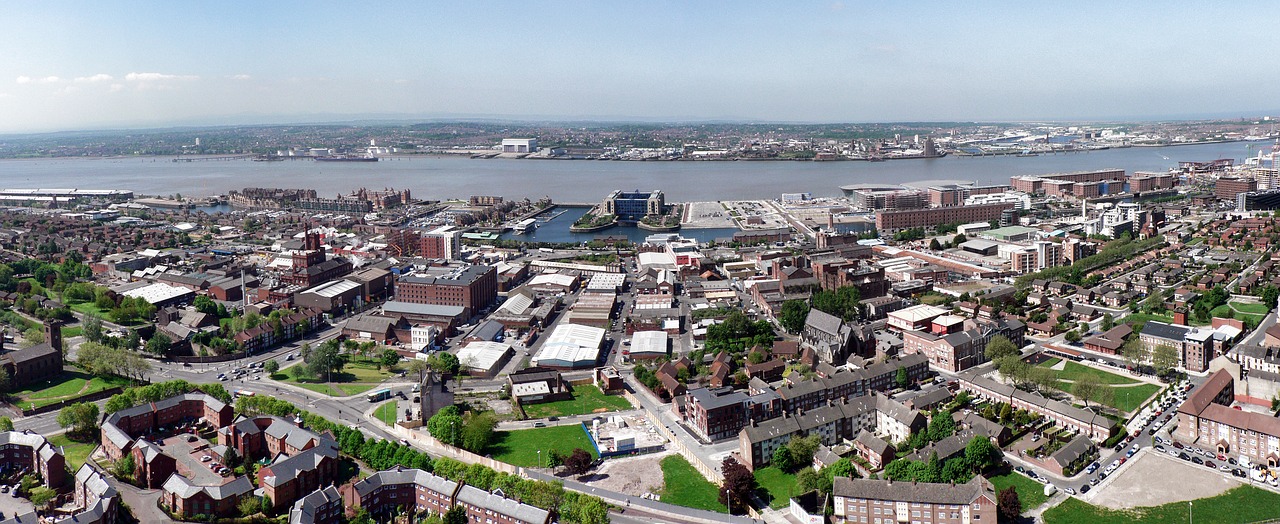 liverpool cityscape city free photo