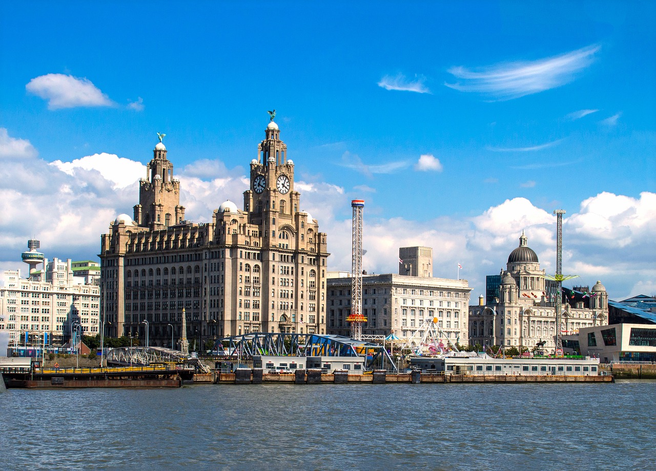 liverpool landmark cityscape free photo