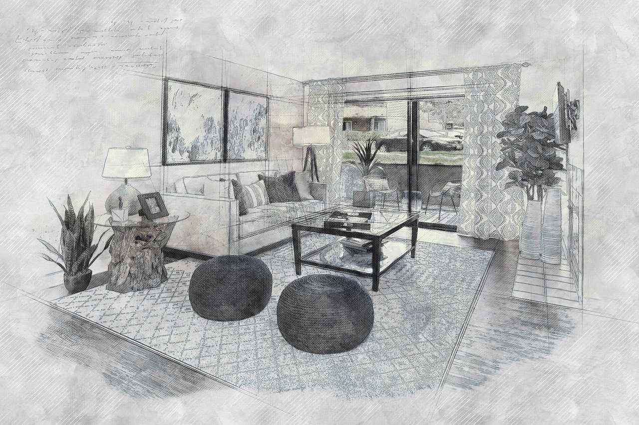 living room  interior  furniture free photo