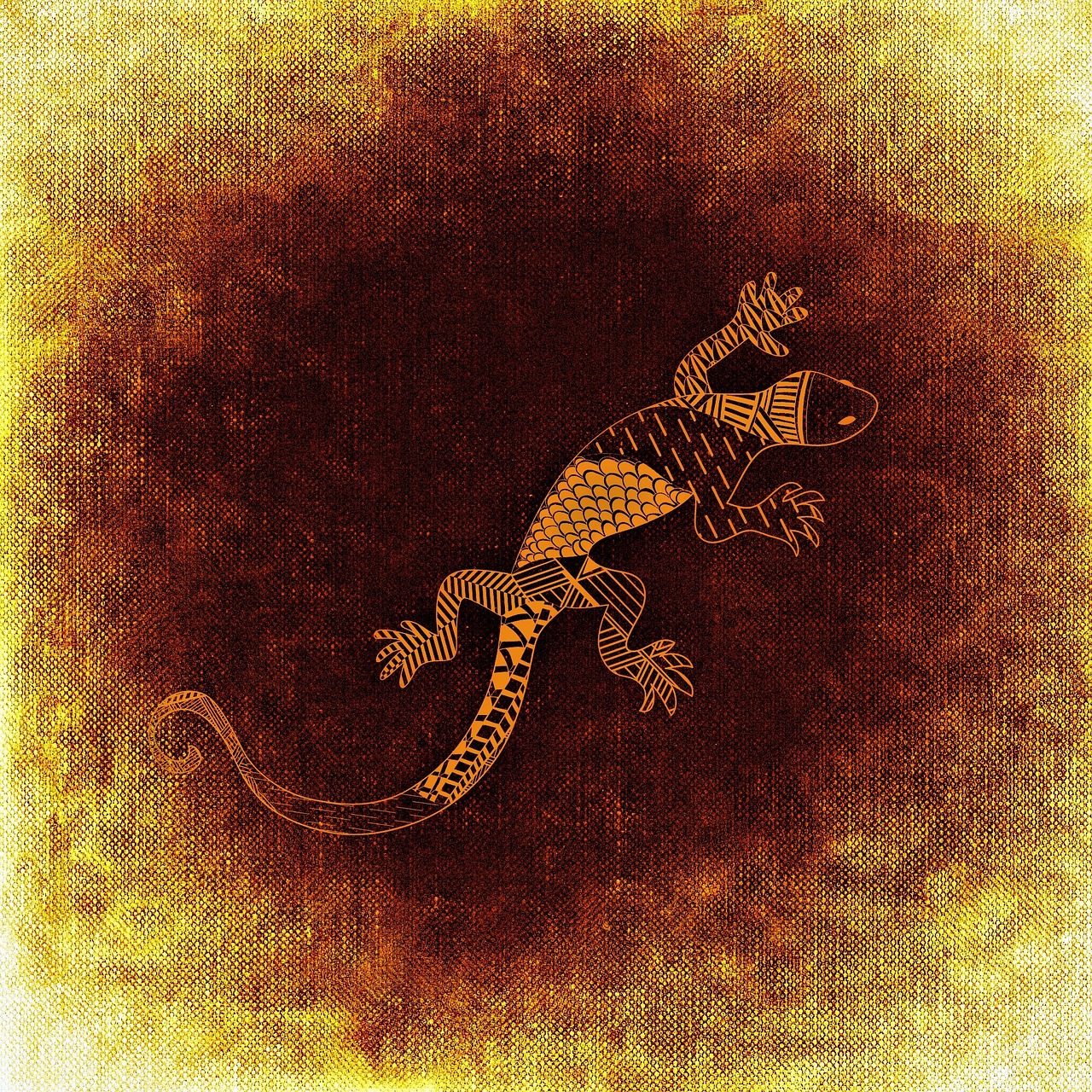 lizard reptile abstract free photo