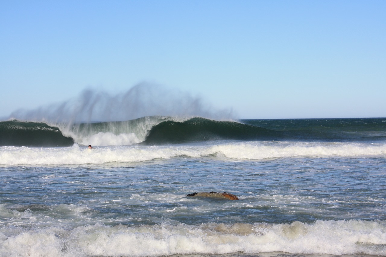 wave llandudno beach south africa free photo