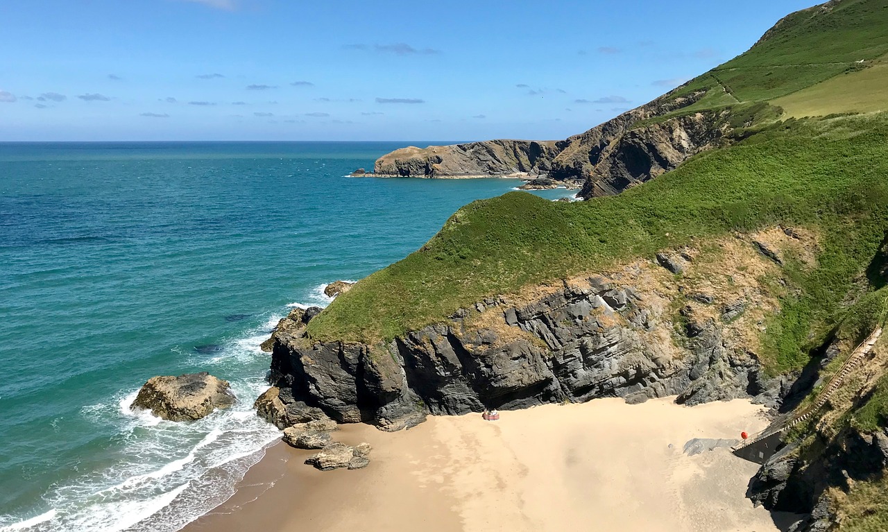 llangrannog  ceredigion  wales free photo