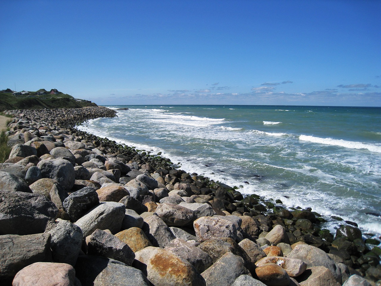 lønstrup harrerenden coastal protection skagerak free photo