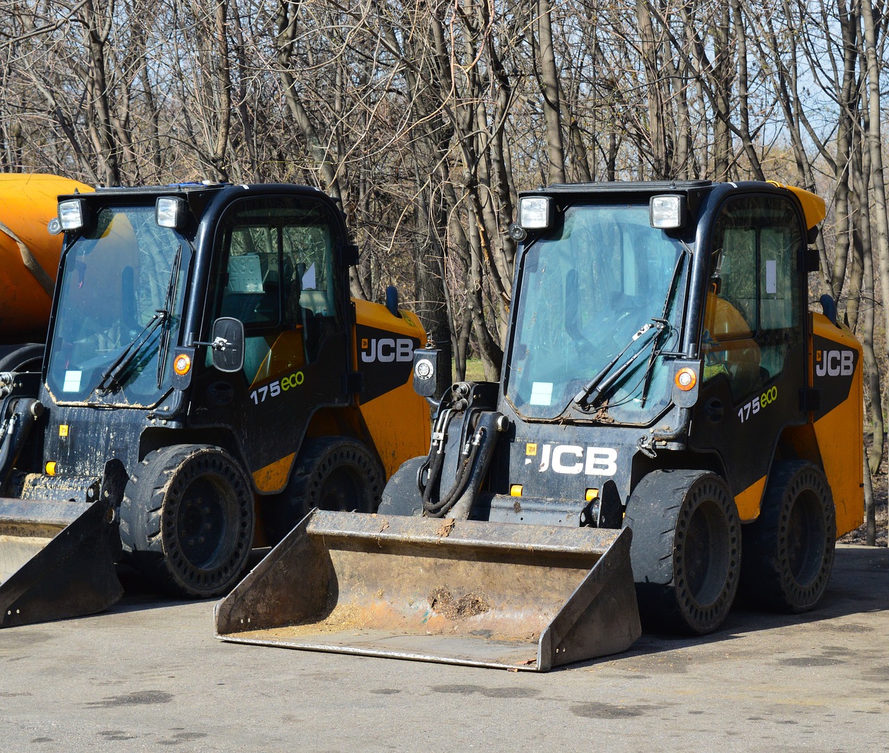 loader tractor excavator free photo