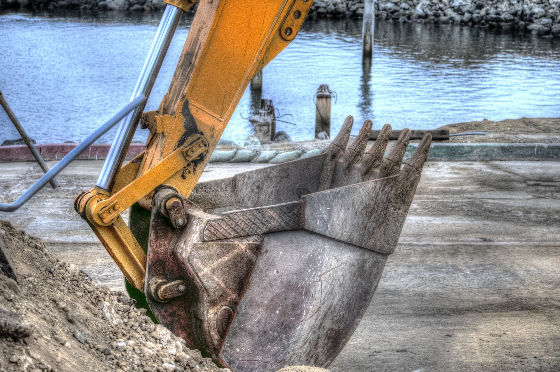 construction truck loader free photo