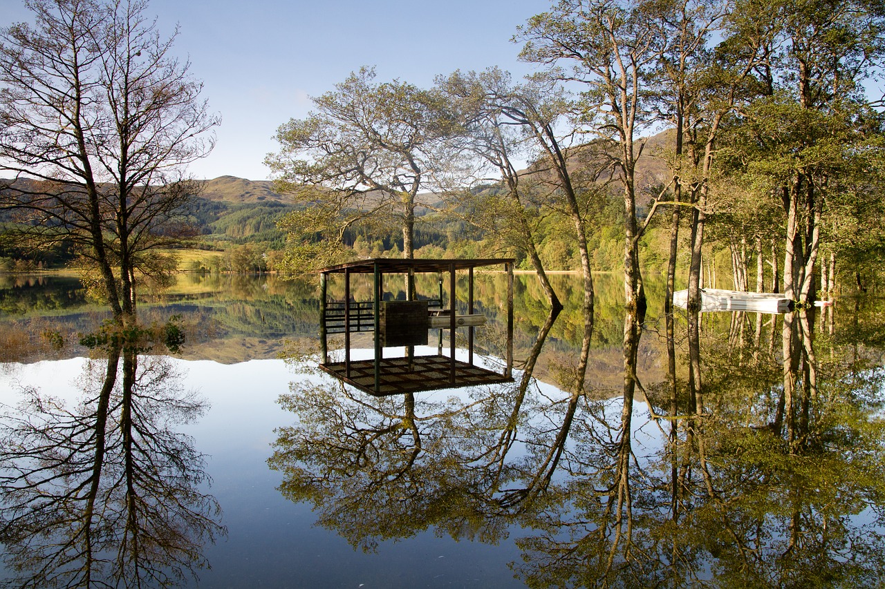 loch lake water free photo