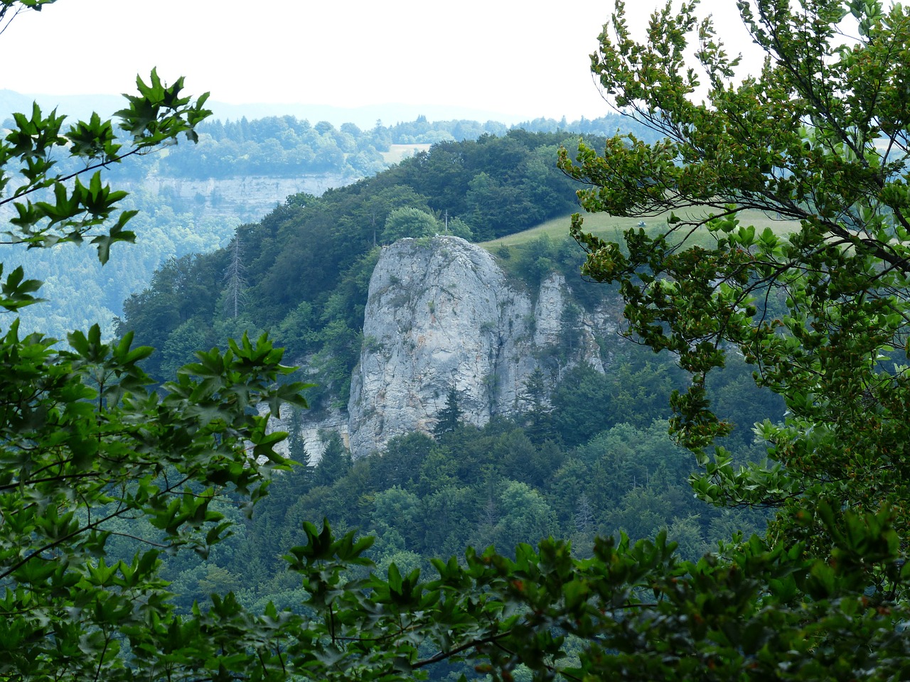 lochenstein mountain rock free photo
