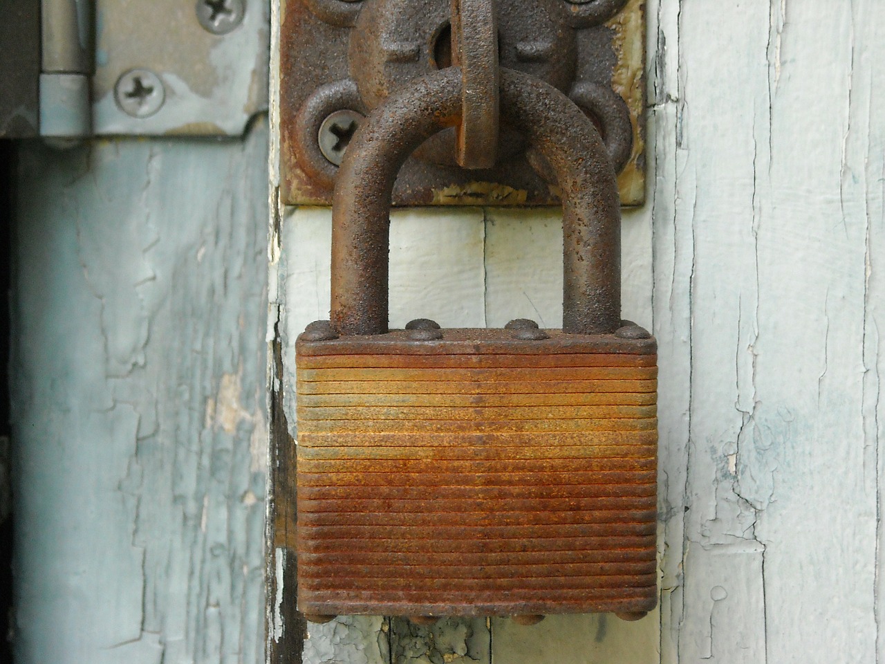 lock rusted rusty free photo