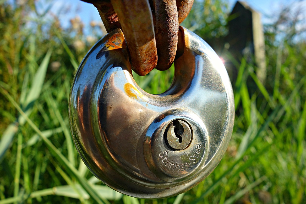 lock padlock keyhole free photo