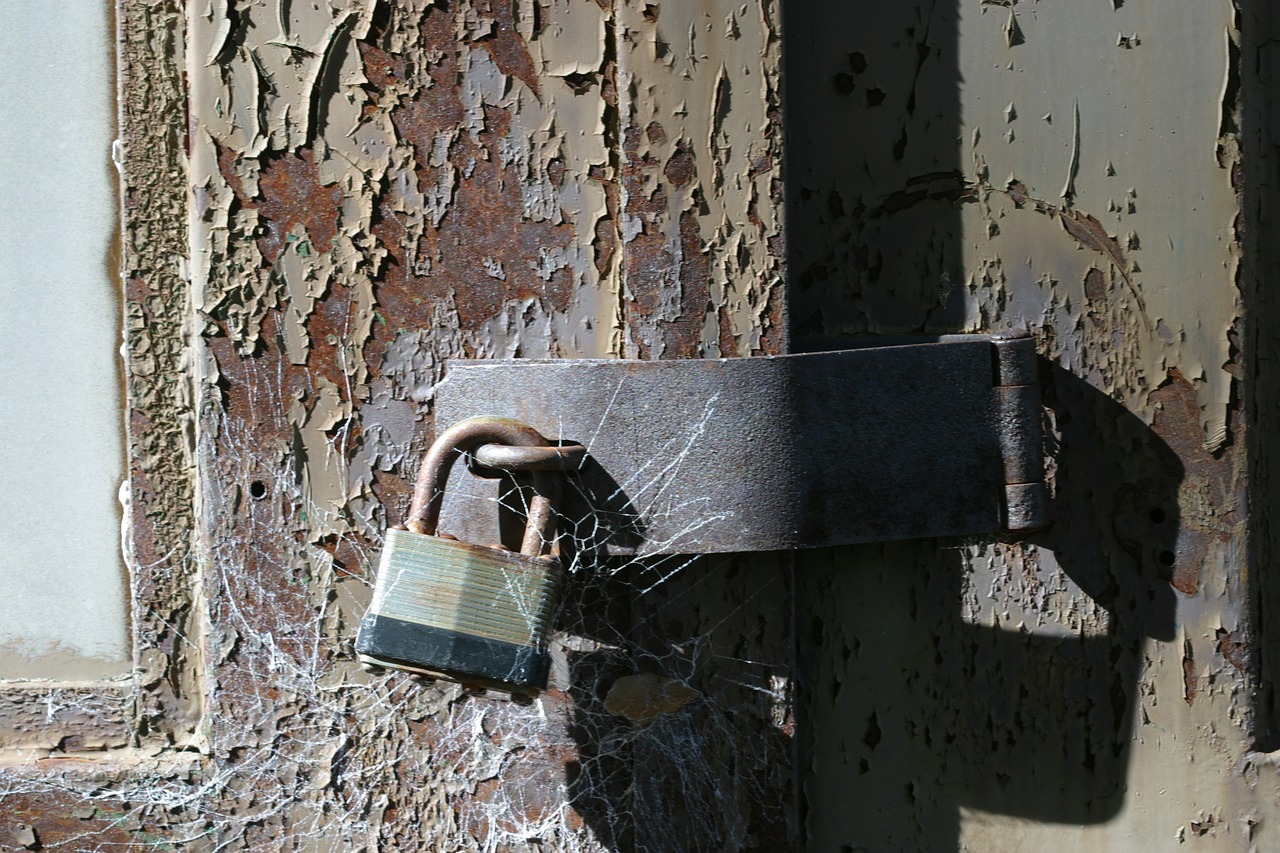 lock padlock door free photo