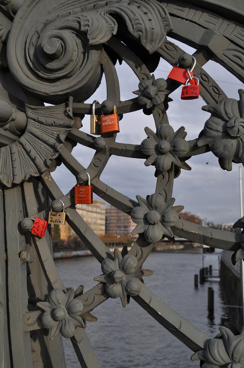 locks gate bridge free photo