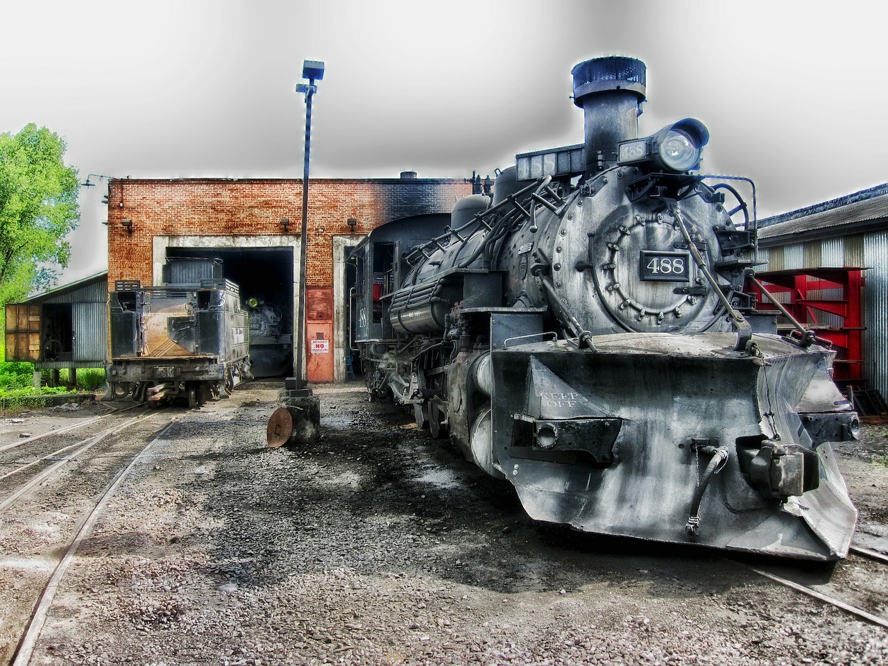 locomotive train steam engine free photo