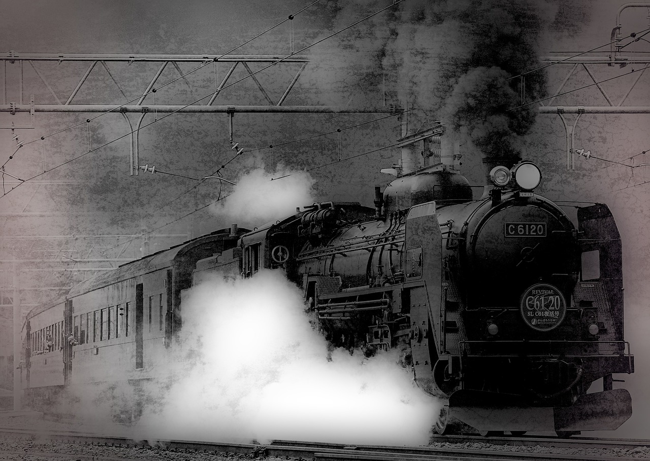 locomotive steam train ancient free photo