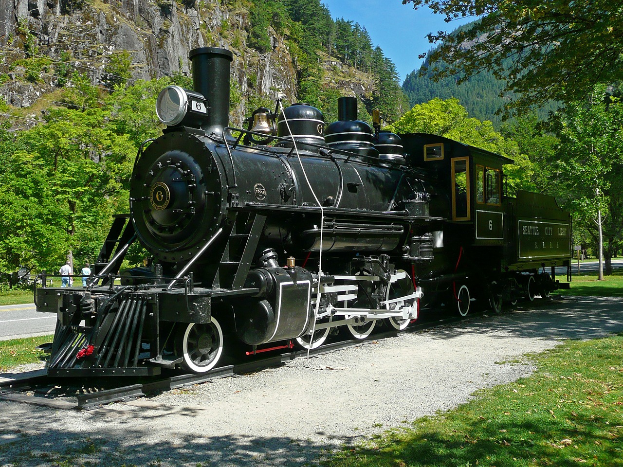 locomotive train railroad free photo