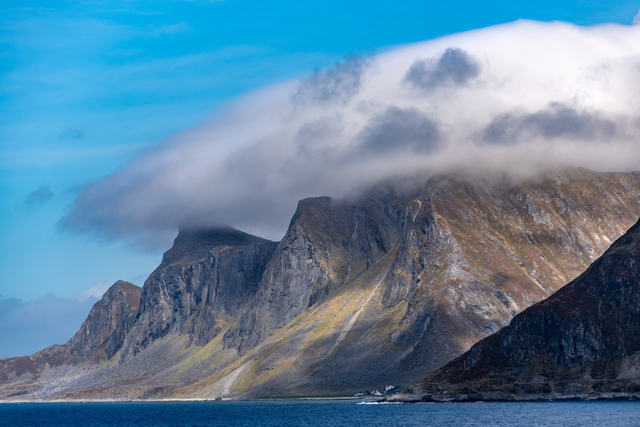 lofoten  top  mountain free photo