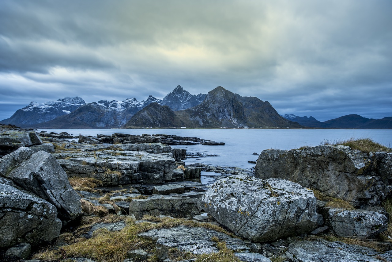 lofted islands mountain dawn free photo