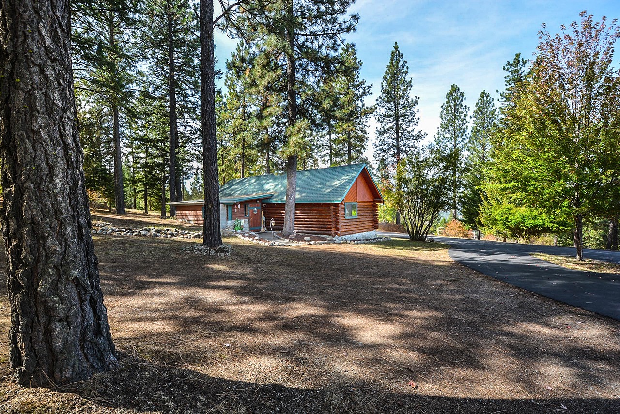 log cabin woods free photo