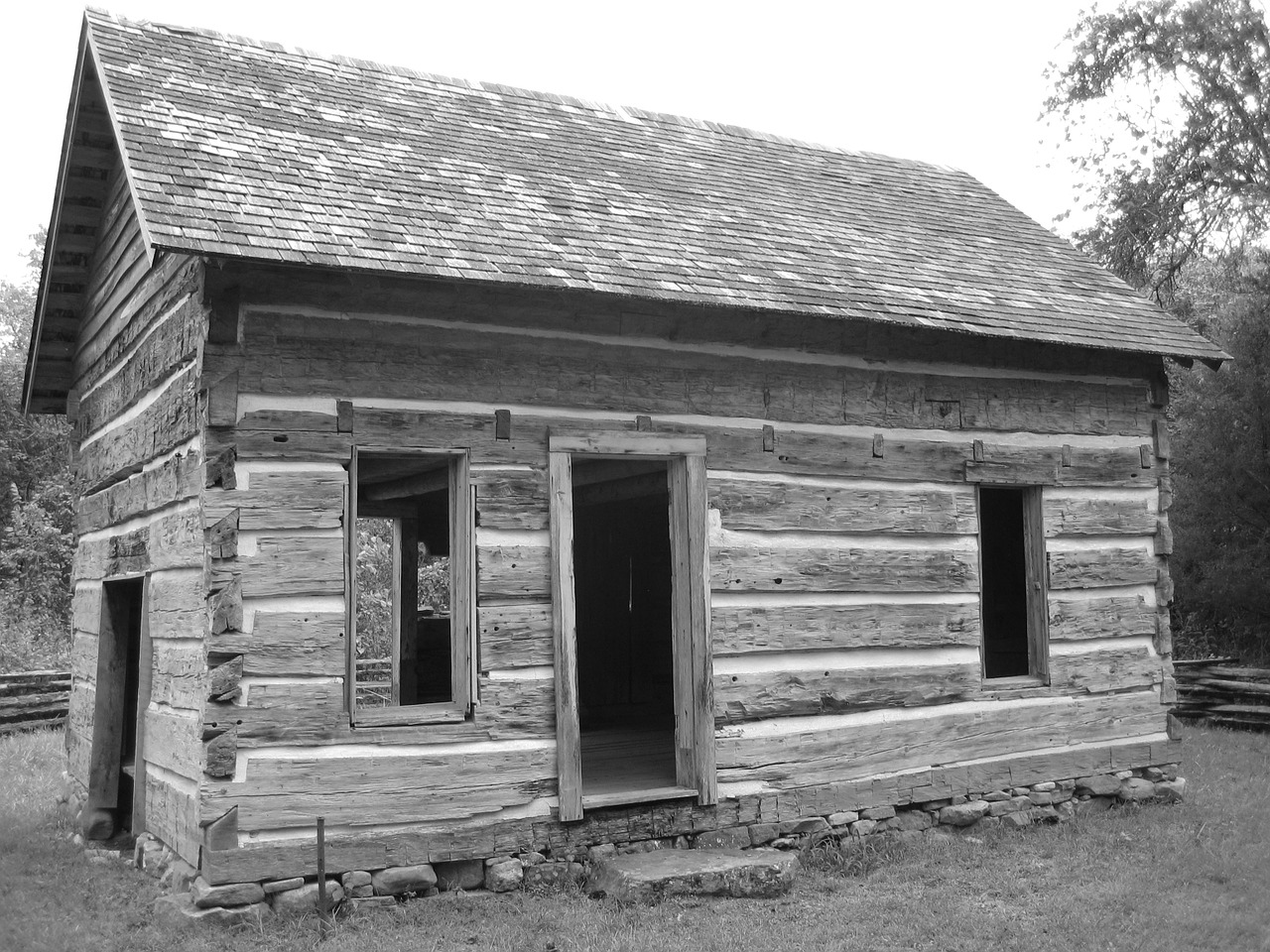 log cabin old cabin free photo