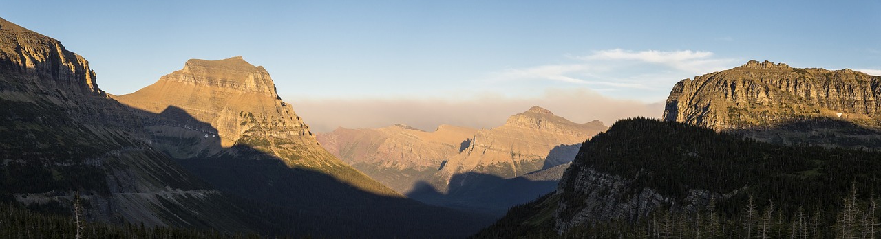 logan pass panorama landscape free photo