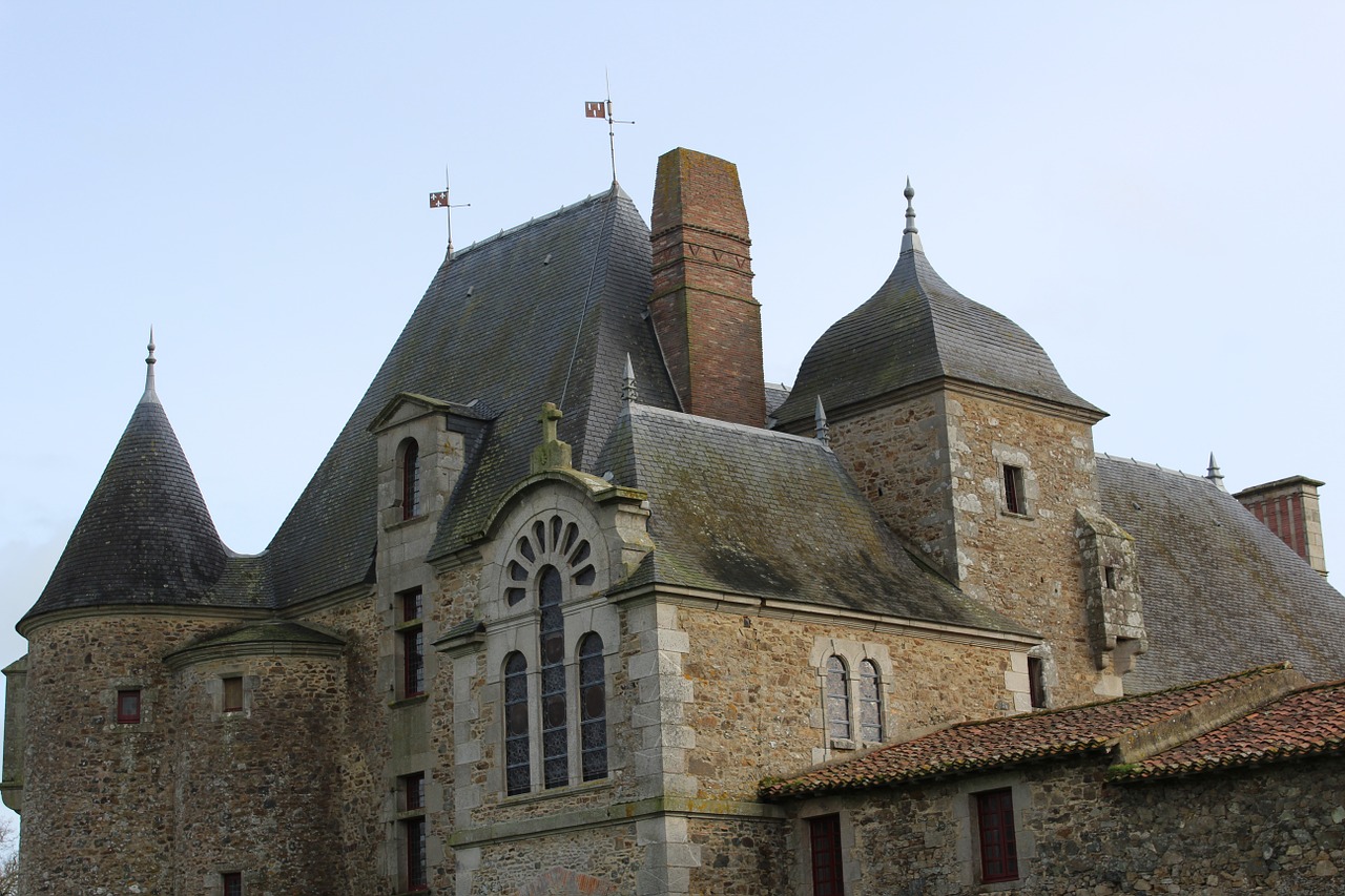 logis of the chabotterie castle france free photo