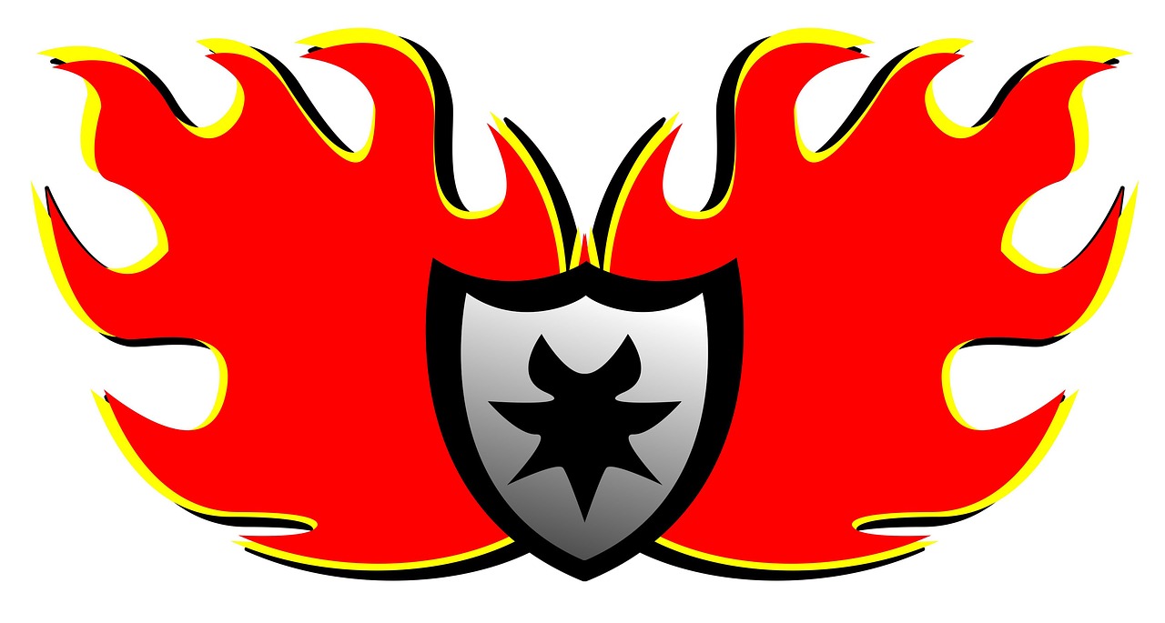 logo fire vector free photo