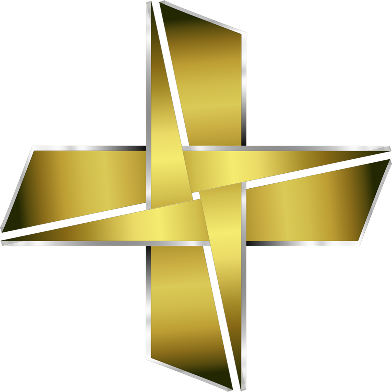 logo cross golden free photo