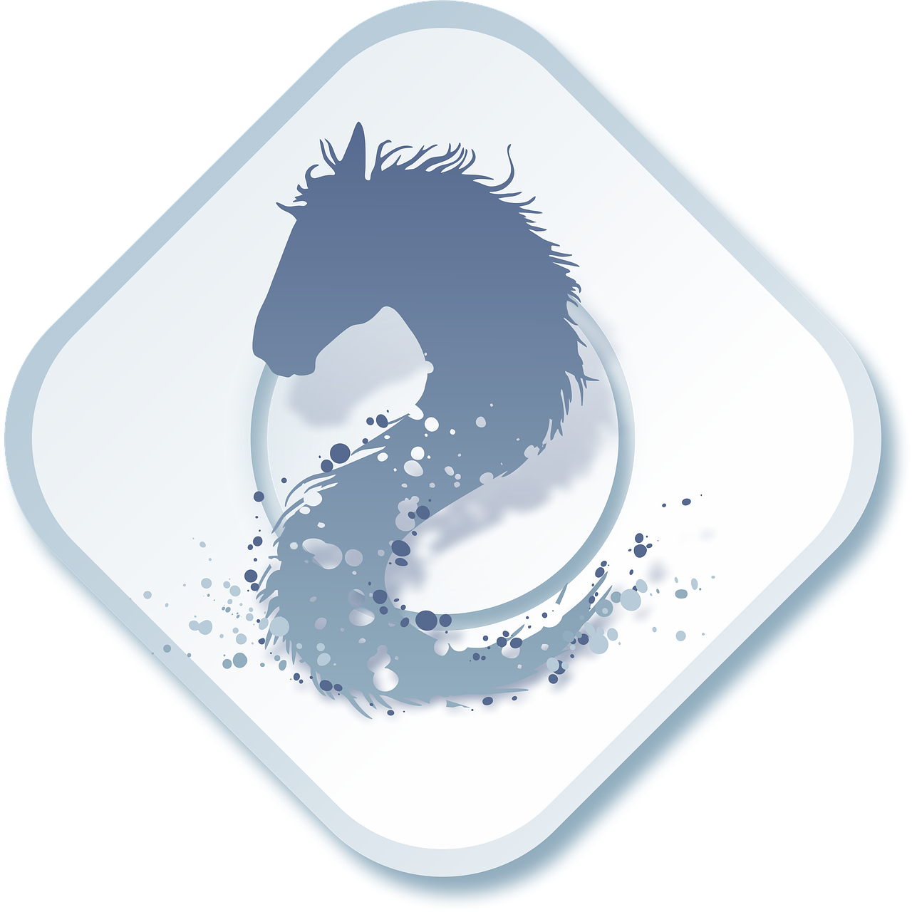 logo horse humidity free photo