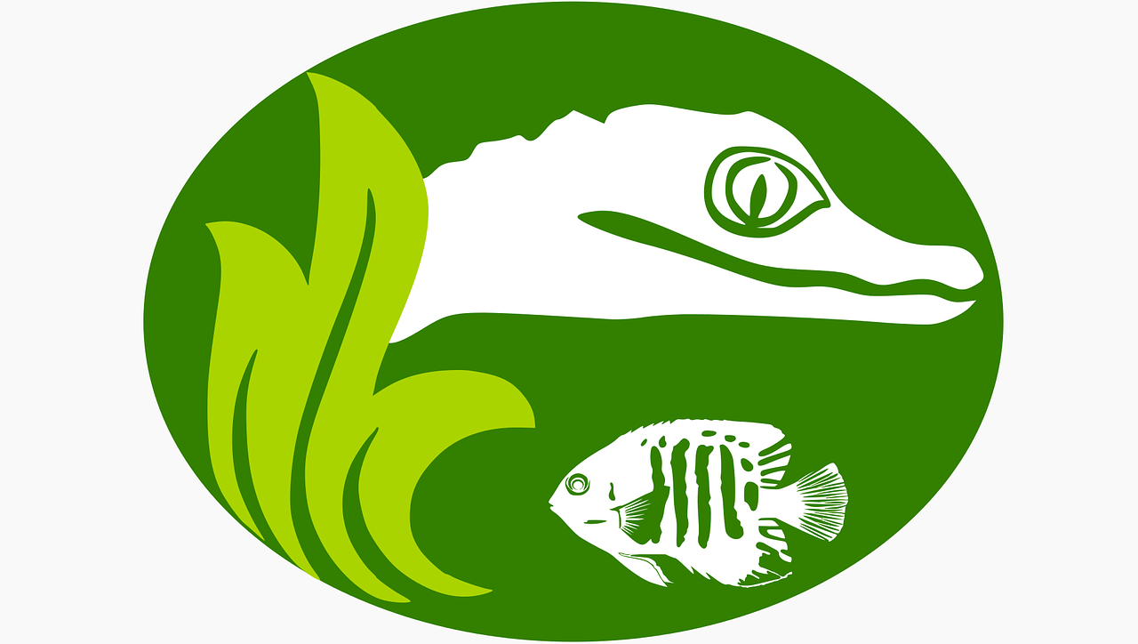logo  jacare  fish free photo