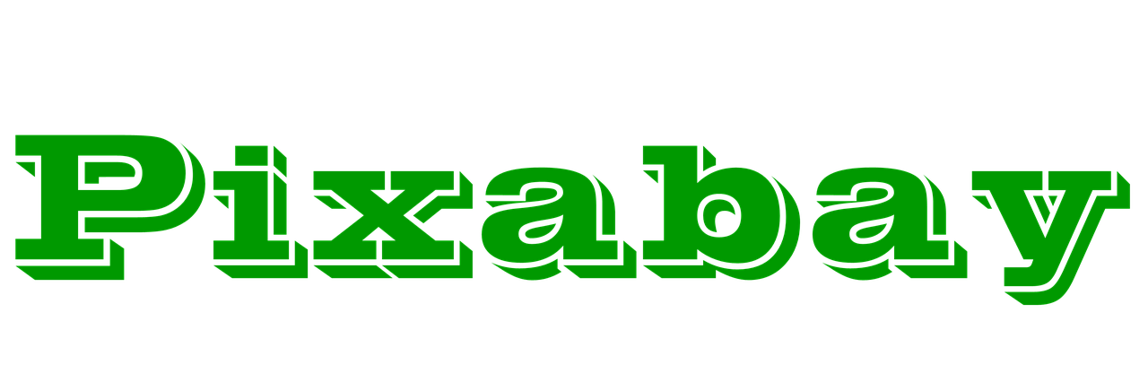 logo pixabay green free photo