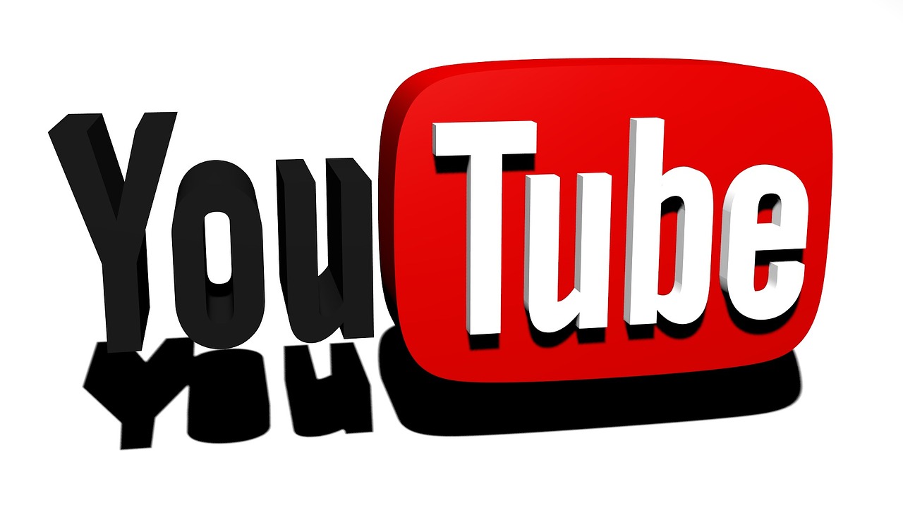 logo youtube 3d free photo