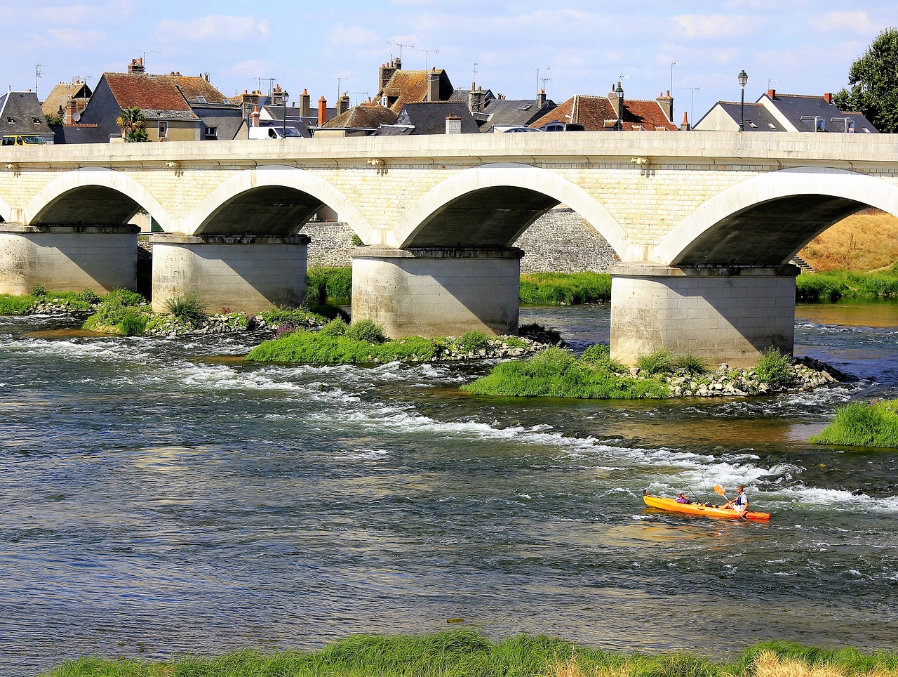 loire river waters free photo