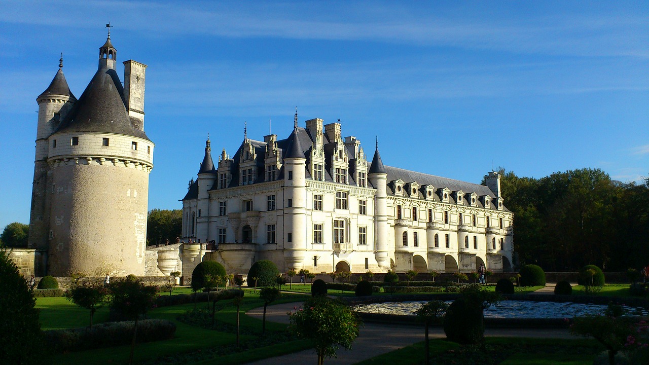 loire chenonceau castle free photo