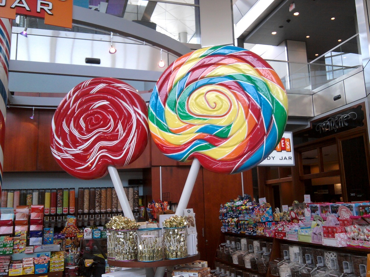 lollipop large candy store free photo