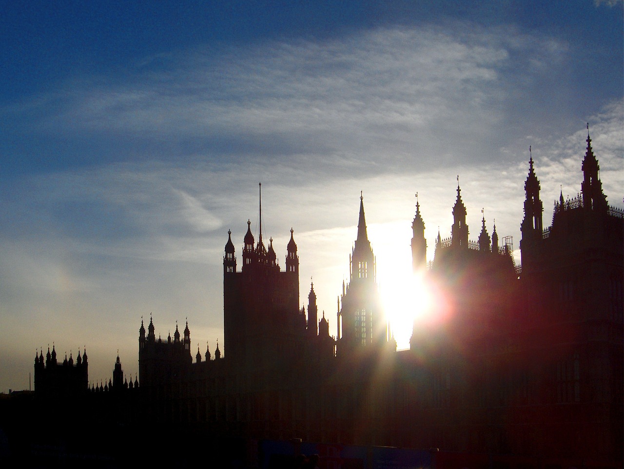 london briton sunset free photo