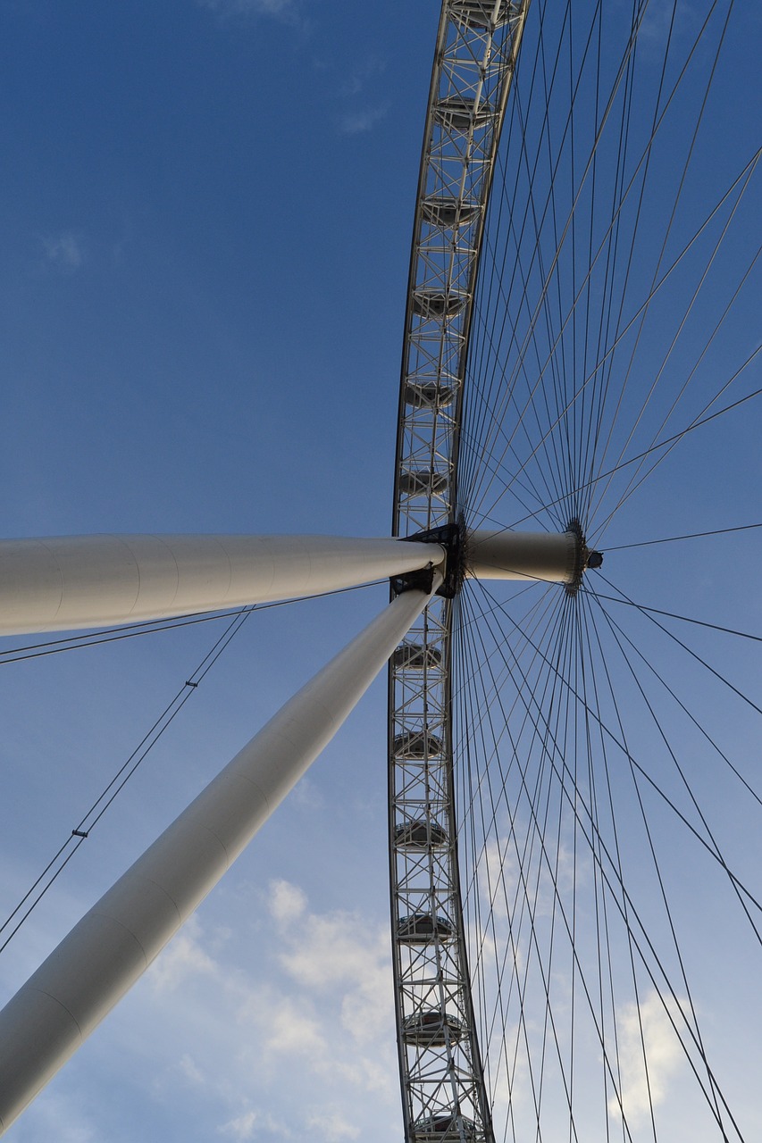 london eye ferris wheel london free photo