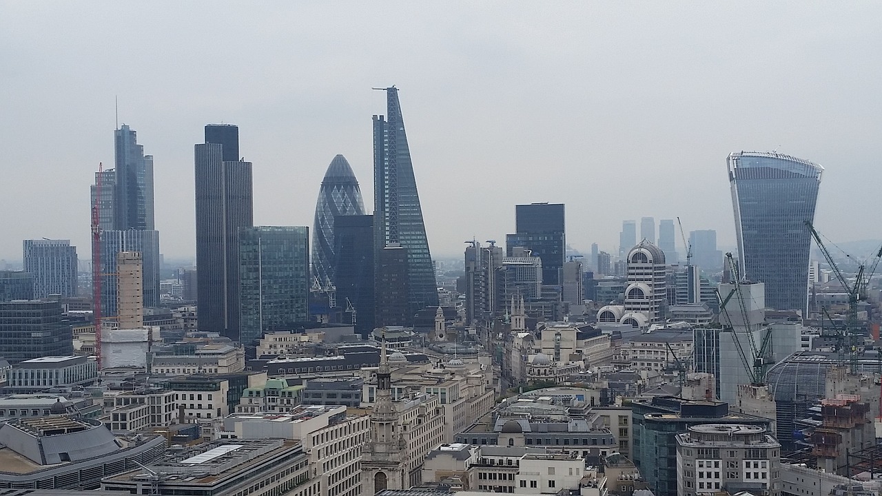london skyline england free photo